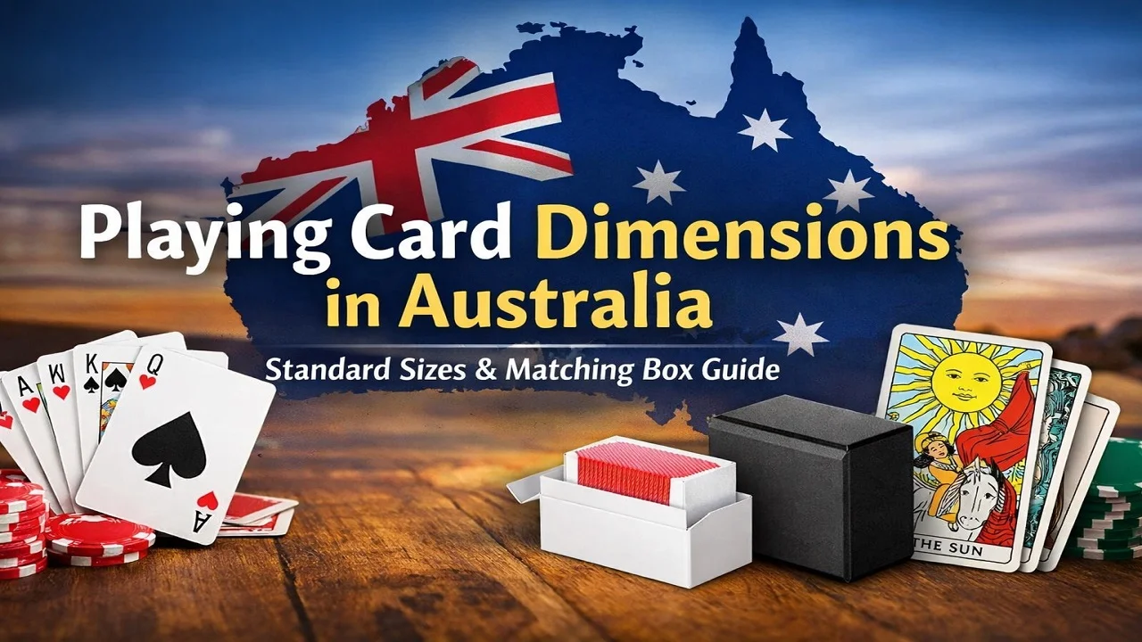 playing card dimensions in australia fine packaging au